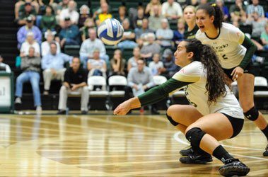 Womens volleyball sweeps competition in Fight in the Fort