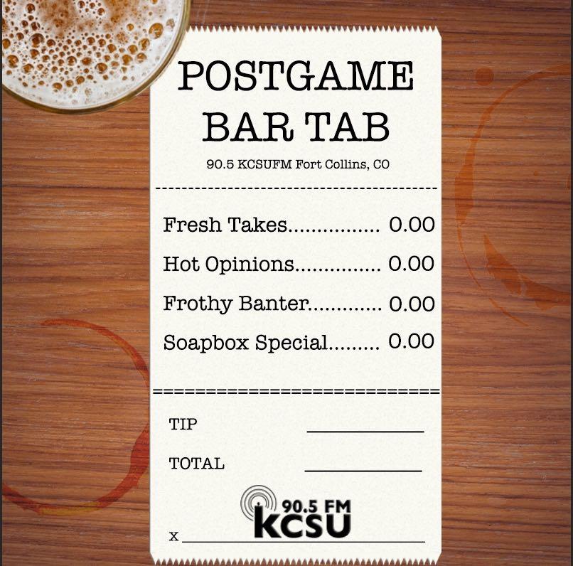 Postgame Bar Tab | Season 2 Episode 1