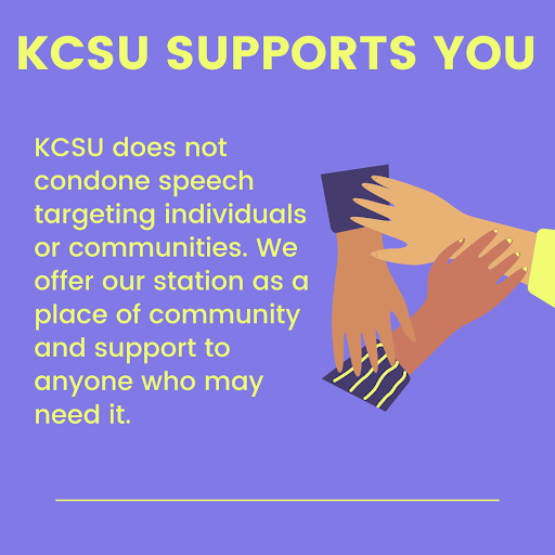 KCSU supports you